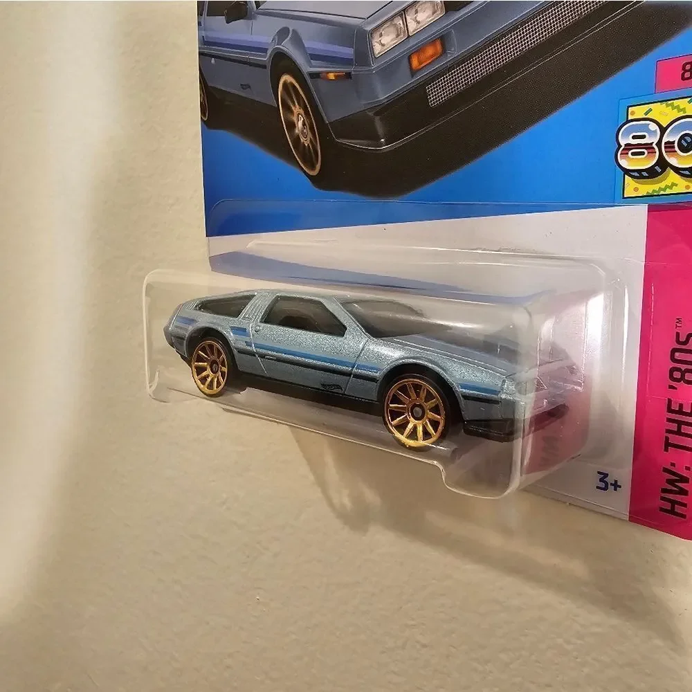 Hot Wheels Car DMC Delorean HW 80s Hotwheels 2023 Mainline Casting Mattel New